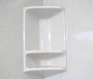 Corner soap & shampoo insert