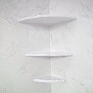 Corner shelves